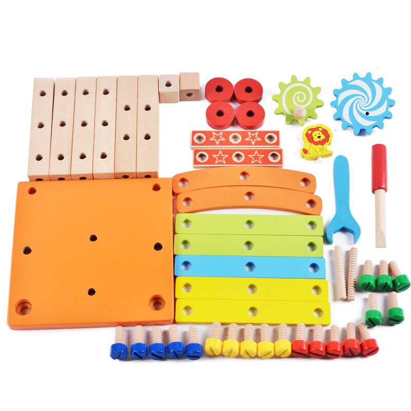 Montessori Nut Combination Chair for Creative Play