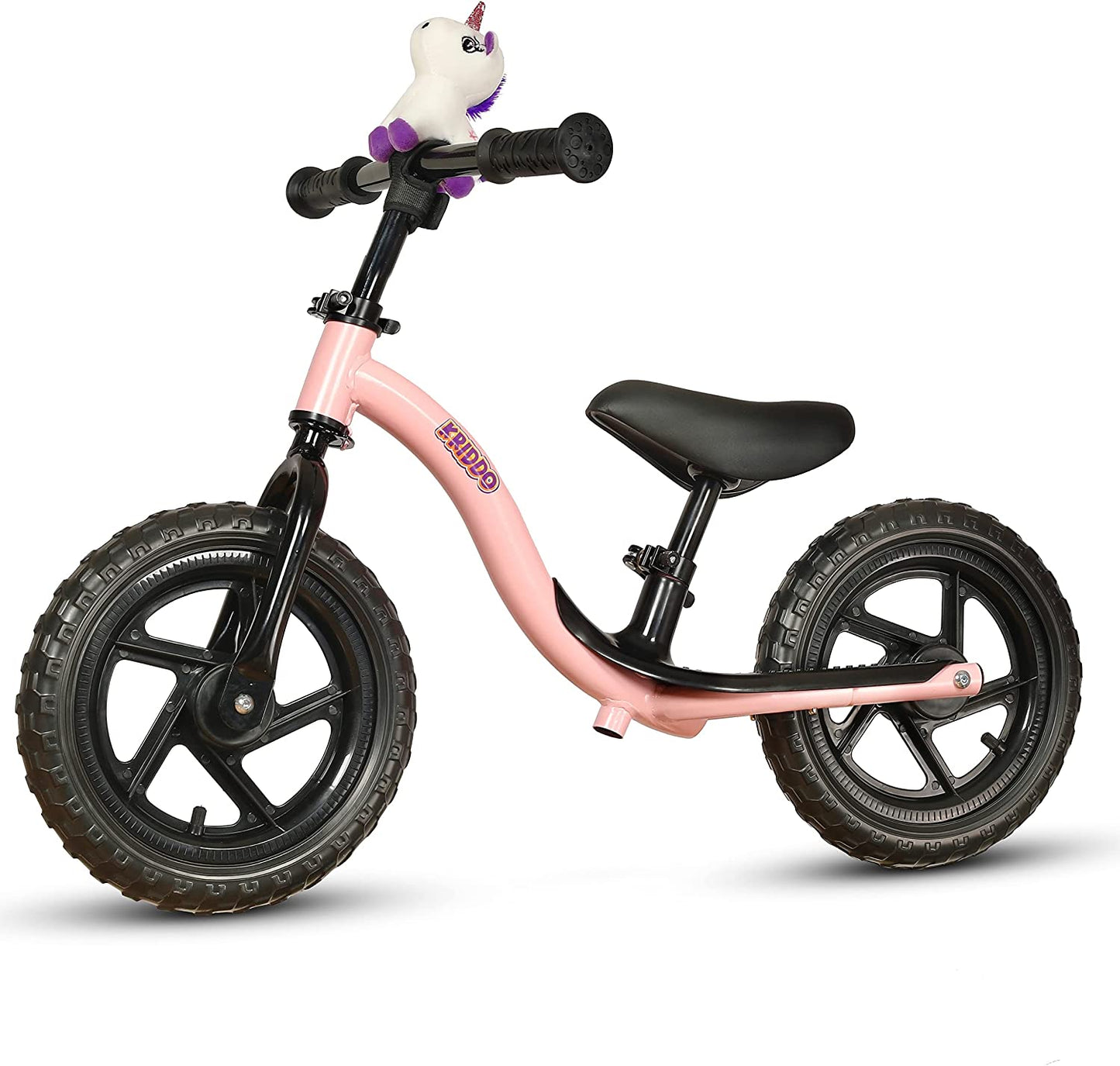 Toddler Balance Bike 2 Year Old, Age 18 Months to 5 Years Old, Early Learning Interactive Push Bicycle with Steady Balancing and Footrest, 2-5 Boys Girls