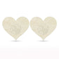 Lace Heart and Flower Nipple Pasties Twin Pack