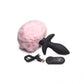 Waggerz Moving & Vibrating Bunny Tail Pink w Remote