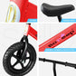 Bopeep Kids Balance Bike Ride on Toys Training Push Bicycle Children Outdoor Safe Lightweight Boys & Girls Adjustable Handlebar Seat EVA Tires(Red)