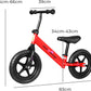 Bopeep Kids Balance Bike Ride on Toys Training Push Bicycle Children Outdoor Safe Lightweight Boys & Girls Adjustable Handlebar Seat EVA Tires(Red)