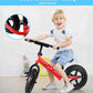 Bopeep Kids Balance Bike Ride on Toys Training Push Bicycle Children Outdoor Safe Lightweight Boys & Girls Adjustable Handlebar Seat EVA Tires(Red)