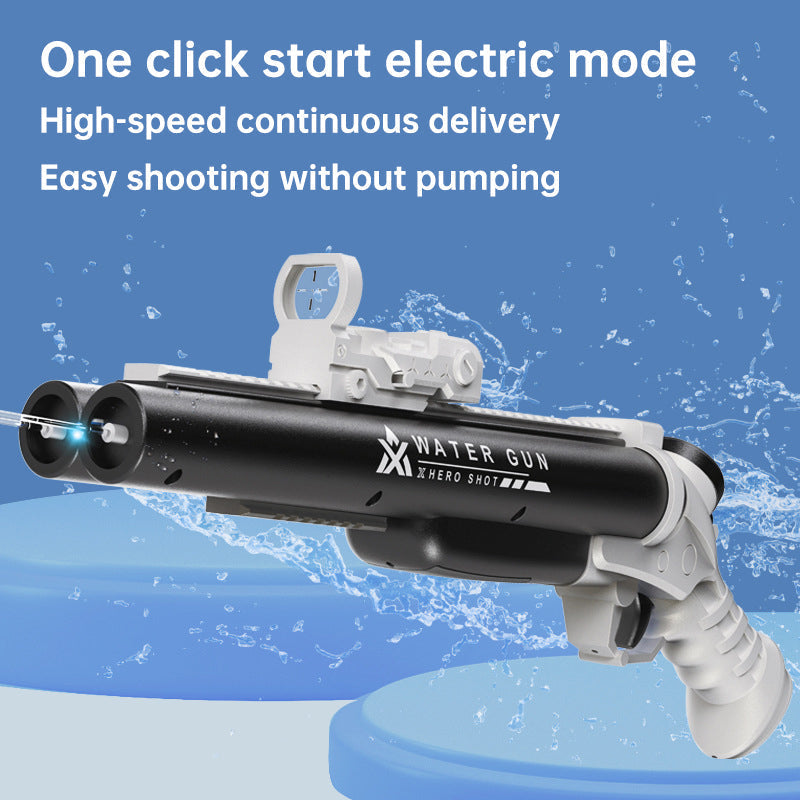 Double Tube Electric Water Gun – Ultimate Outdoor Splash Toy