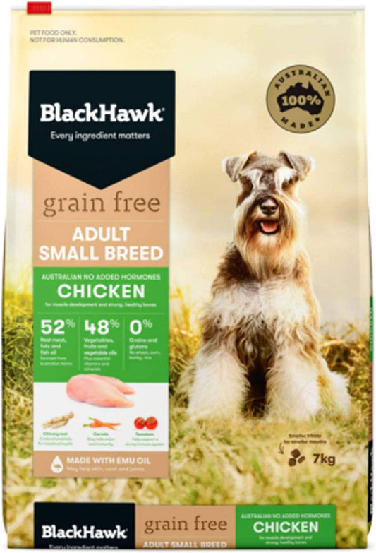 Small Breed Grain Free Chicken Dry Dog Food 7 Kg