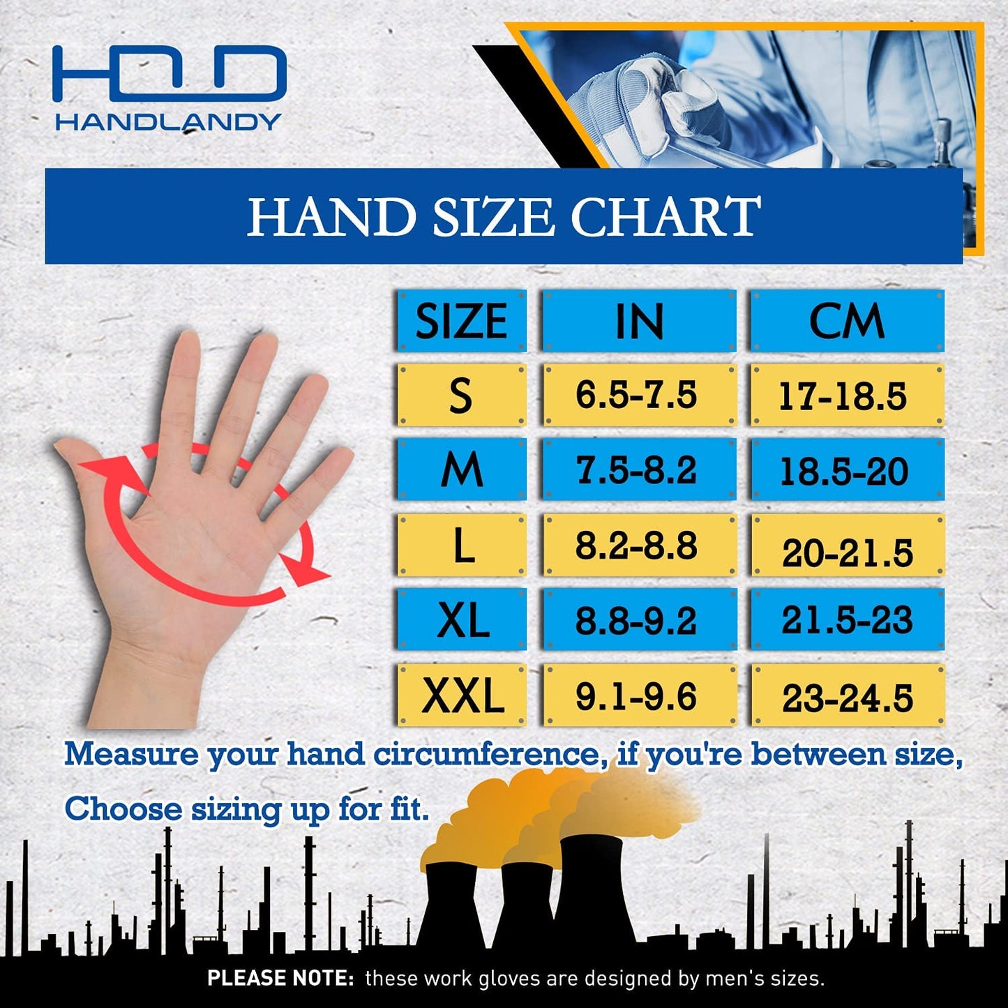 Work Gloves Mens & Women, Utility Safety Mechanic Touch Screen Working Gloves