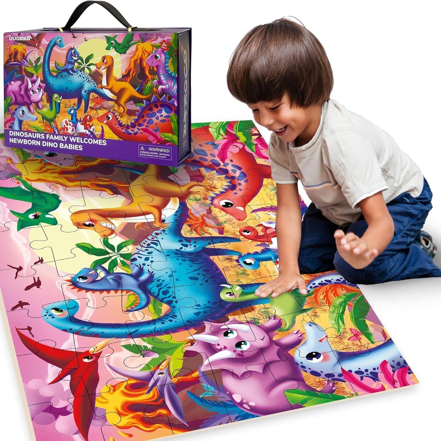 Giant Floor Puzzles for Kids Ages 4-6