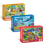 3 X 100 Pieces Jigsaw Puzzles