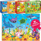 60 Piece Puzzles for Kids Ages 3-5 - Set of 4 Jigsaw