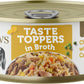 Taste Toppers 100% Natural Wet Dog Food Chicken Breast with Vegetables in Broth Tin 156G (Pack of 16), Limited Ingredients Pet Food