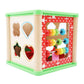 Montessori Four Sided Treasure Chest Beaded Box