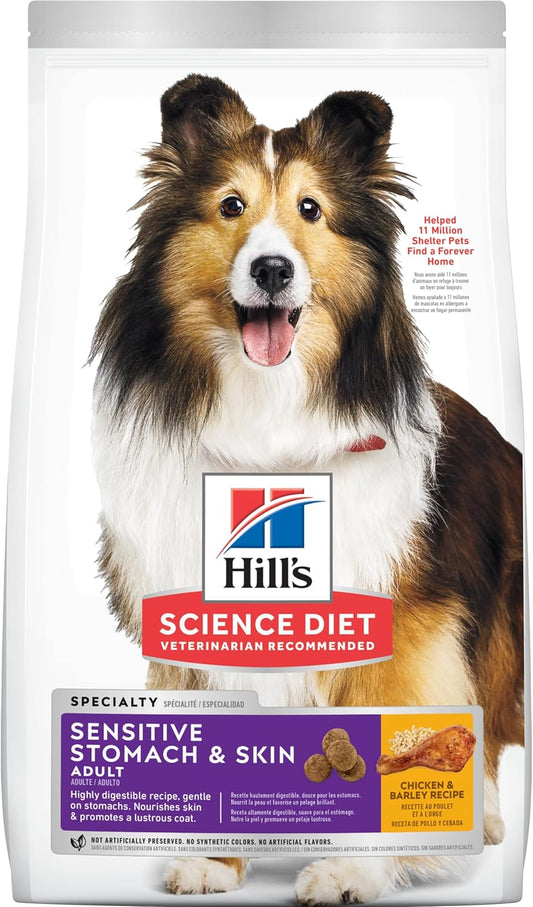 Science Diet Sensitive Stomach & Skin Adult Dog Food 1.81Kg