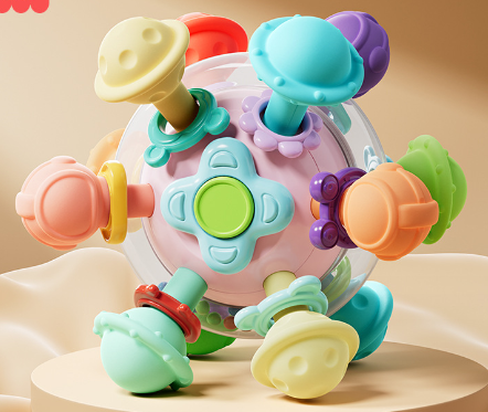 Manhattan Atomic Ball Sensory Baby Toy