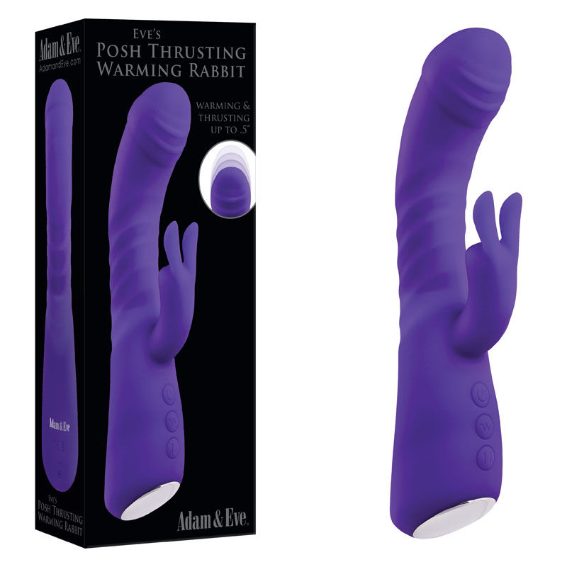 Adam & Eve EVE'S POSH THRUSTING WARMING RABBIT