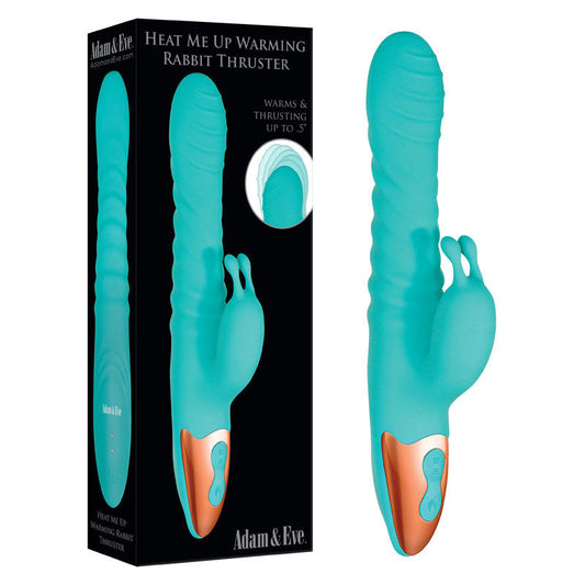 Adam & Eve HEAT ME UP Warming Rabbit Thruster