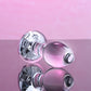 Adam & Eve PINK GEM GLASS PLUG SMALL