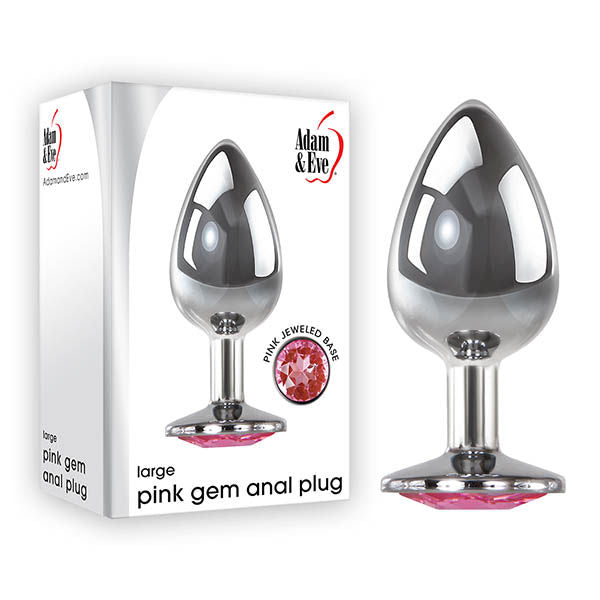 Adam & Eve  Gem Anal Plug - Large