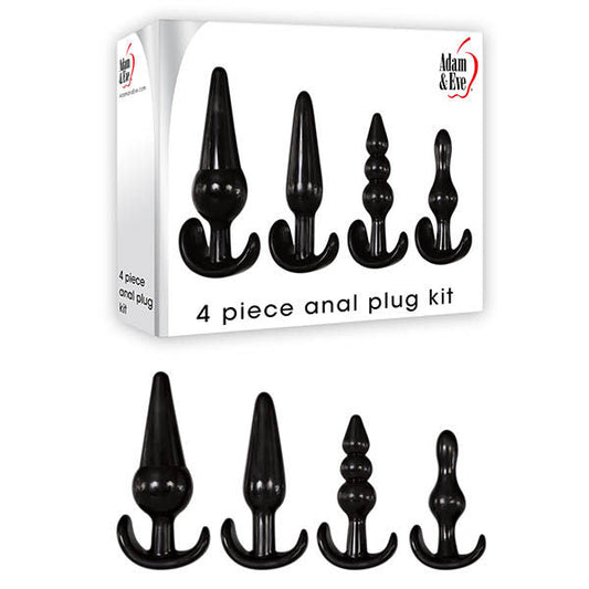 Adam & Eve 4 Piece Anal Plug Kit