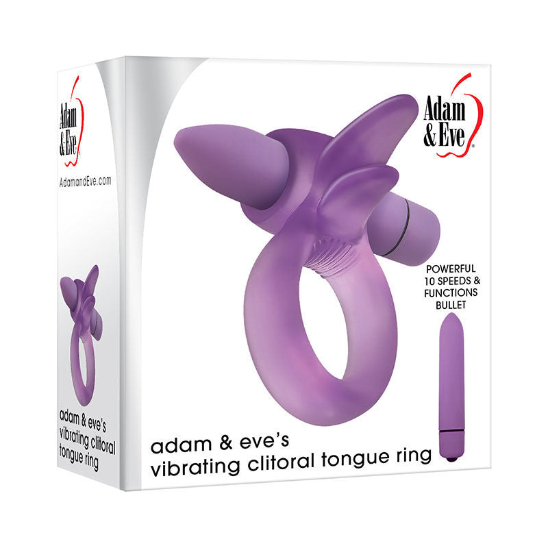 Adam & Eve Vibrating Clitoral Tongue Ring