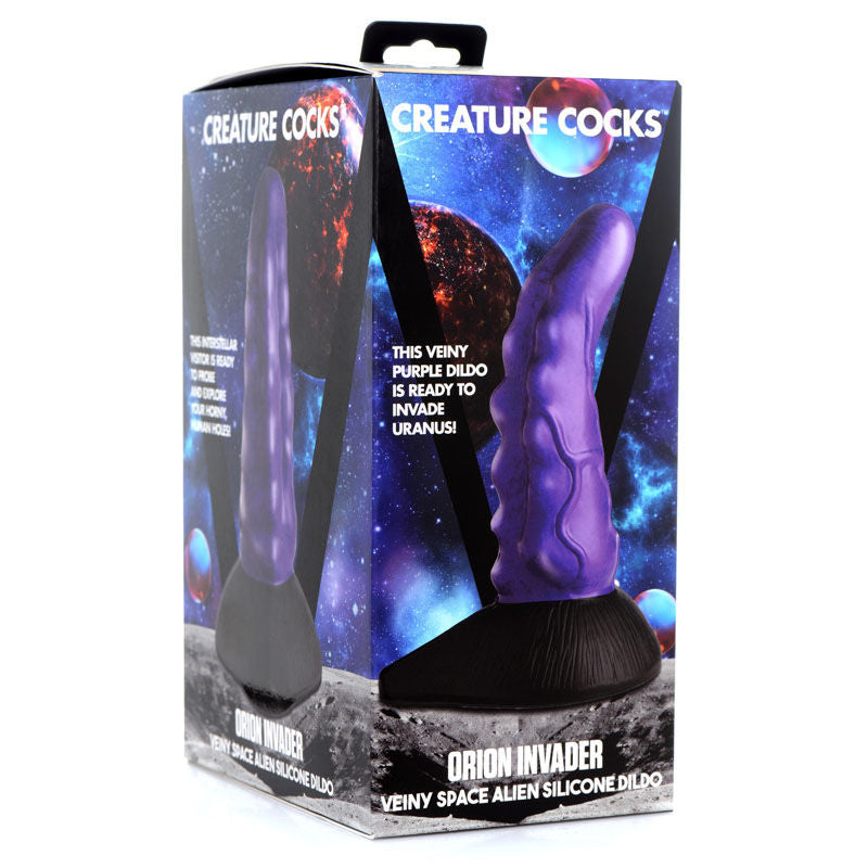 Creature Cocks Orion Invader Veiny Space Alien Silicone Dildo