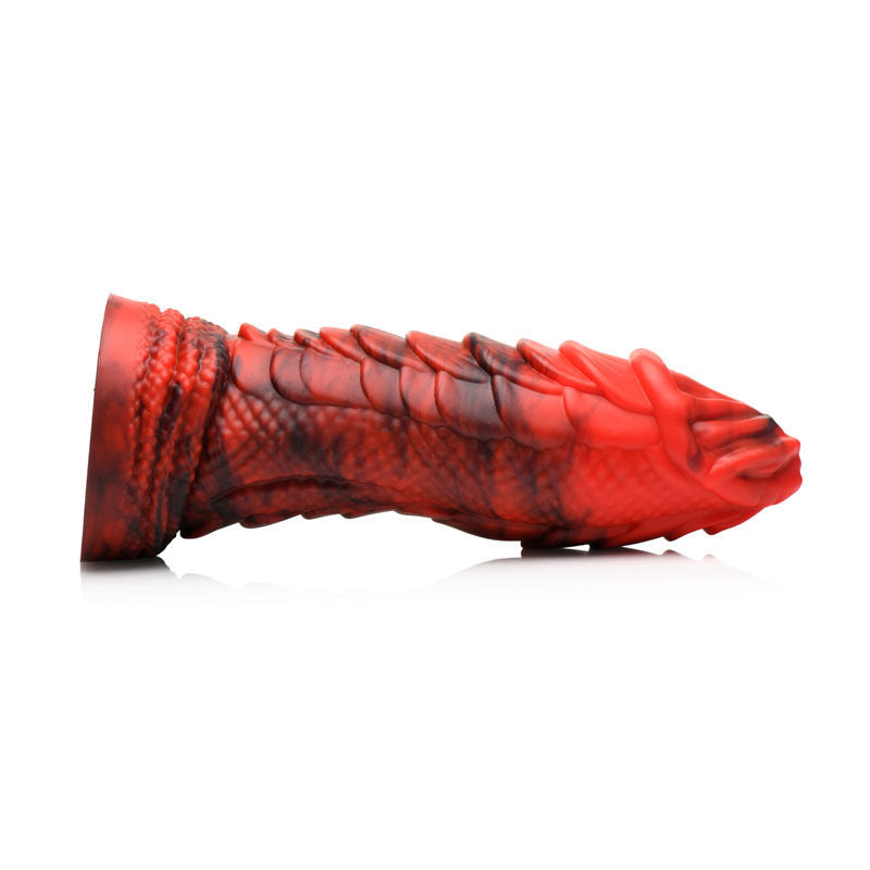 Creature Cocks Fire Dragon  Scaly Silicone Dildo