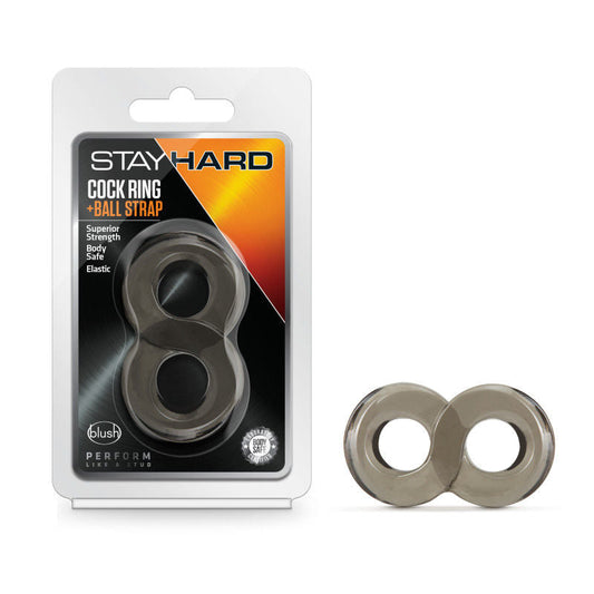 Stay Hard Cock Ring and Ball Strap