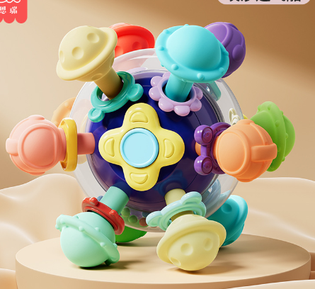 Manhattan Atomic Ball Sensory Baby Toy