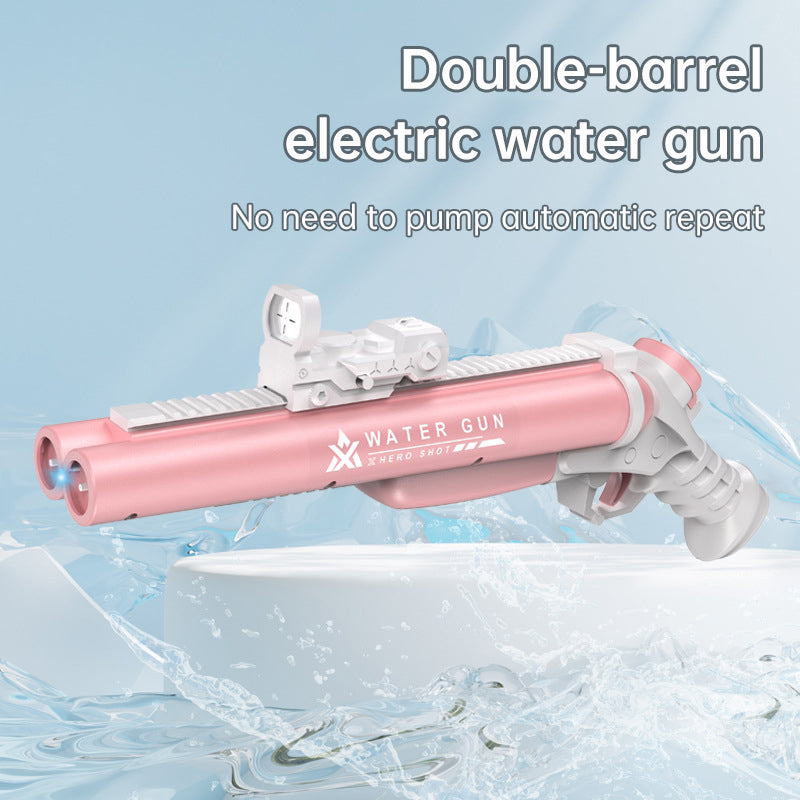 Double Tube Electric Water Gun – Ultimate Outdoor Splash Toy