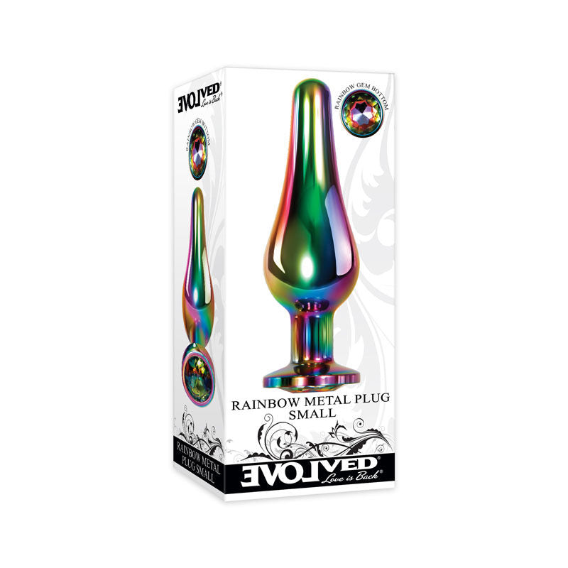 Evolved Rainbow Metal Plug - Small