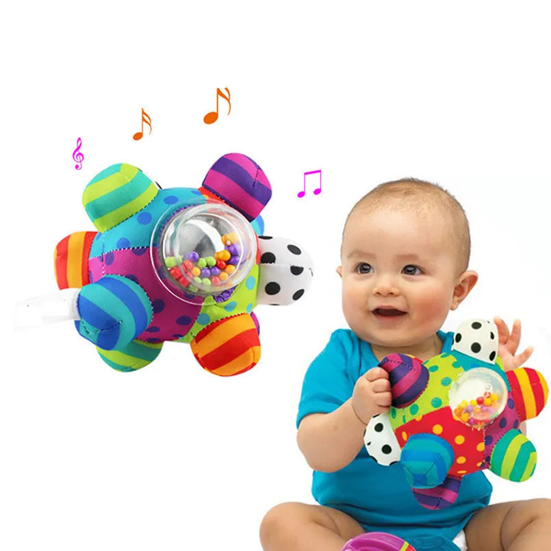 Vibrant Bell Rattle Ball for Babies