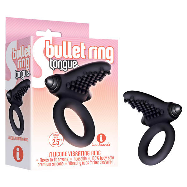 S-Bullet Ring - Tongue