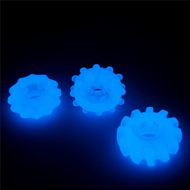 Lumino Play Penis Rings 3 Pack