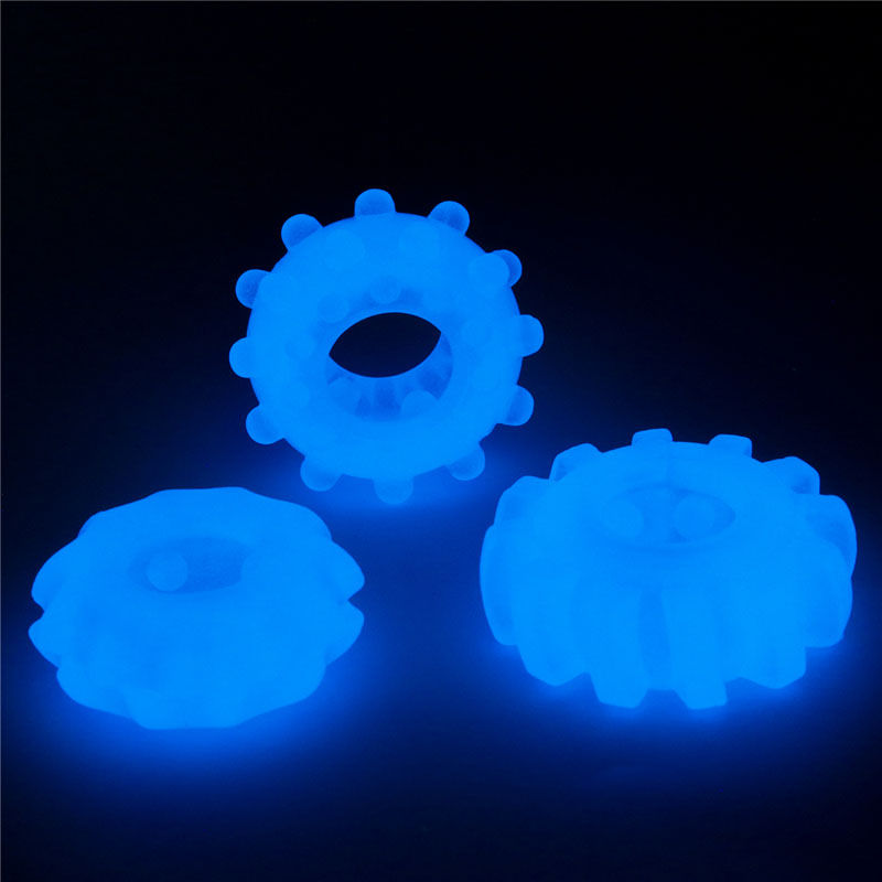 Lumino Play Penis Rings 3 Pack