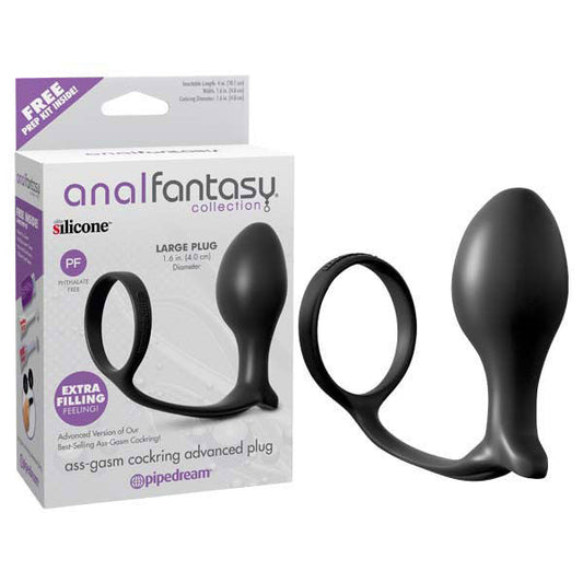 Anal Fantasy Collection Ass-Gasm Cock Ring Advanced Plug