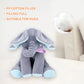 Peek A Boo Elephant Baby Toy - White