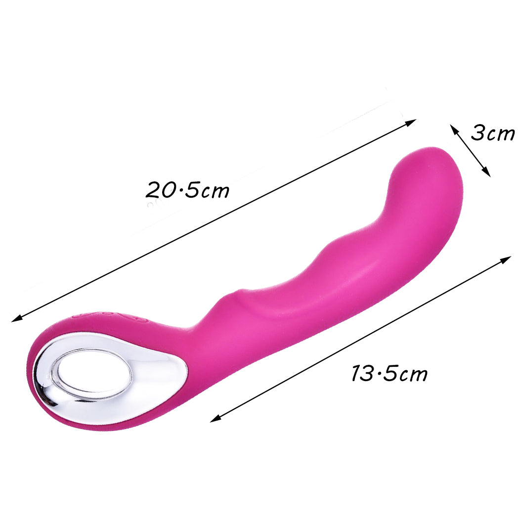 10 Speed Vibrator Bullet Vibrating USB Massager Wand Female Adult Sex Toys Pink