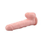 Dildo Dong Realistic Penis Suction Cup Veined Shaft With Balls Sex Toy Adult L