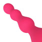 Vibrating Butt Plug Anal Beads Prostate Massager Vibrator Chain Adult Sex Toys Pink