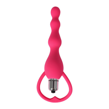 Vibrating Butt Plug Anal Beads Prostate Massager Vibrator Chain Adult Sex Toys Pink