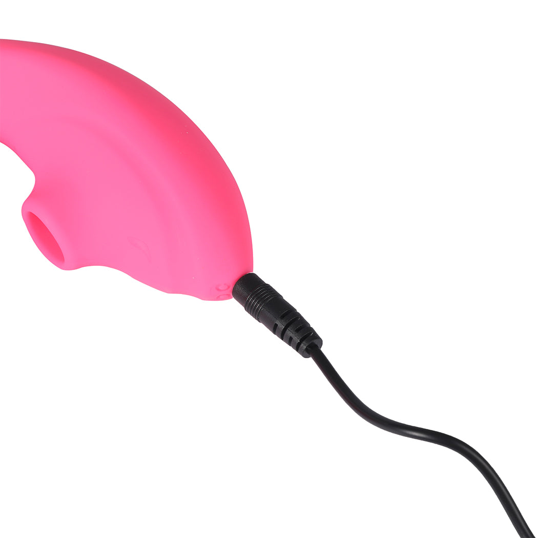 Clitoris Vibrator Sucking Oral Tongue Clit Stimulator Sucker Pump Woman Sex Toy Pink