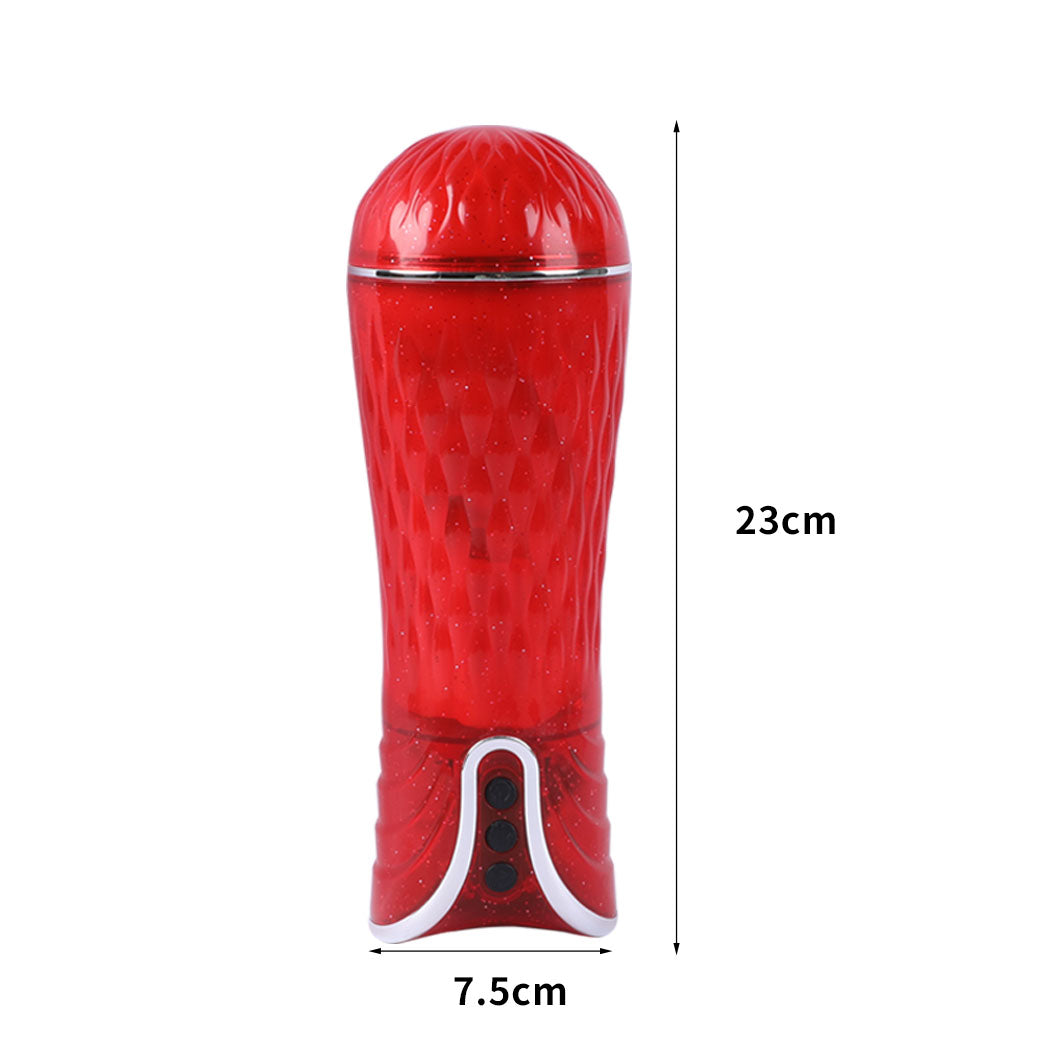 Masturbation Cup Vibrating  Masturbator Adult Automatic Stroker Male Sex Toy