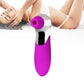 Vibrator Female Suction Sucking USB Rechargeable Women Adult Spot Sex Toy Purple