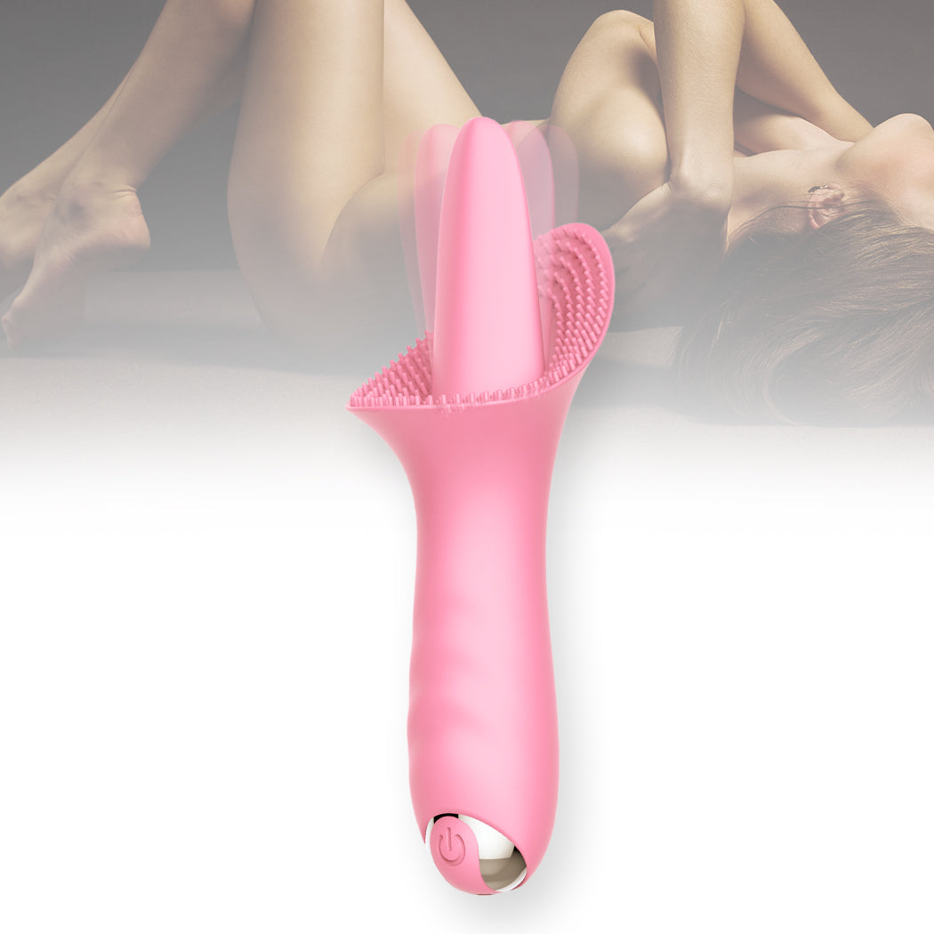 Urway Vibrator Licking Tongue Sex Toy GSpot Oral Rechargeable Clit Massager