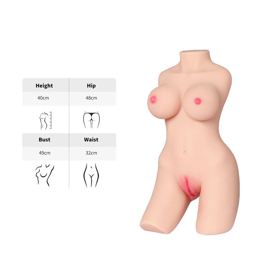 Urway M Masturbation Doll Masturbator Steel Backbone Boobs Stroker Body Sex Toy