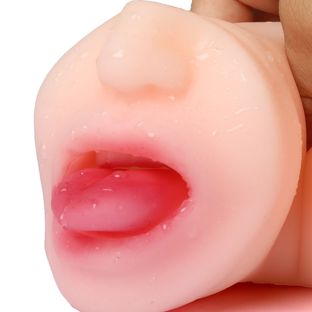 Urway Masturbator Masturbation Cup Oral Vagina Soft Hand Held Adults Sex Toy