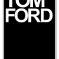 A black and white fashion wall art of tomford fashion book cover. 