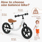 Toddler Balance Bike 2 Year Old for Kids 12 Inch No Pedal Bicycle for Girls Boys Ages 18 Months to 5 Years Old Toddler Training Push Bike Adjustable Seat