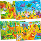 60 Piece Puzzles for Kids Ages 3-5 - Set of 4 Jigsaw