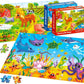 60 Piece Puzzles for Kids Ages 3-5 - Set of 4 Jigsaw