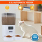 Automatic Feeder for Cats and Dogs 5.5L,2 Stainless Steel Bowls,App Control